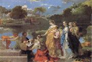 Bourdon, Sebastien The Finding of Moses Spain oil painting artist